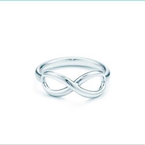 Infinity ring lightly worn